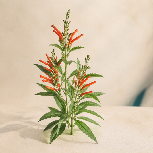 Living botanical source for Ruby Leaf Ritual | Muicle Herb
