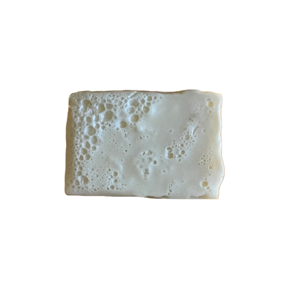 Original handmade papaya sea moss soap bar alternate view